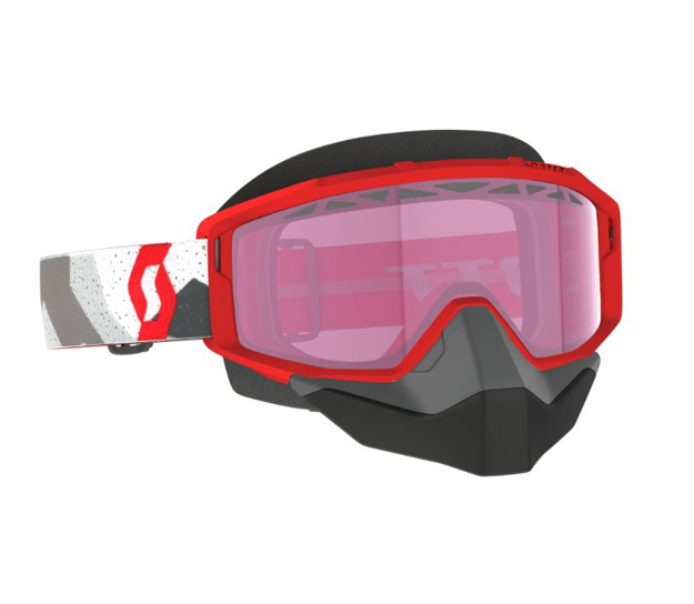 Bild på Scott Goggle Primal white/red