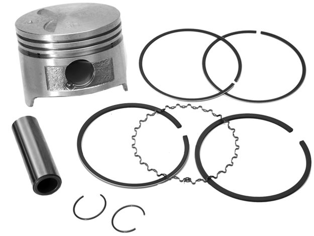 Bild på Kolvsats överdim. Mercury/Tohatsu 4-6hk +0,5mm