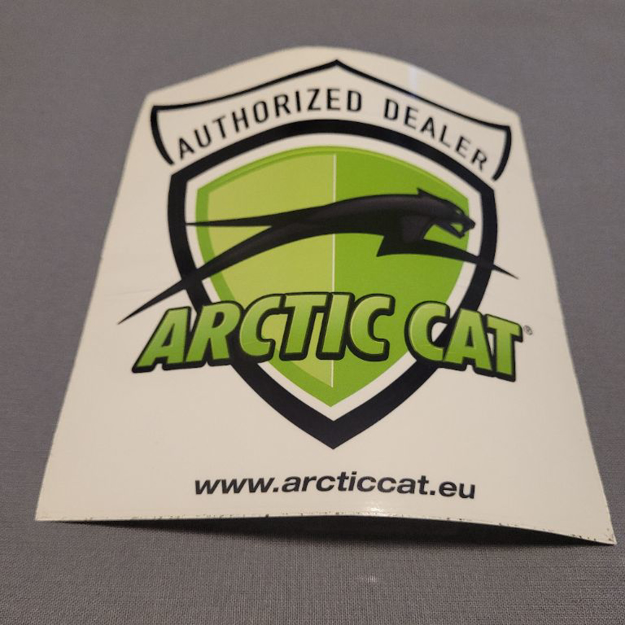 Bild på Dekal Arctic Cat Auktoriserad handlare 150mm